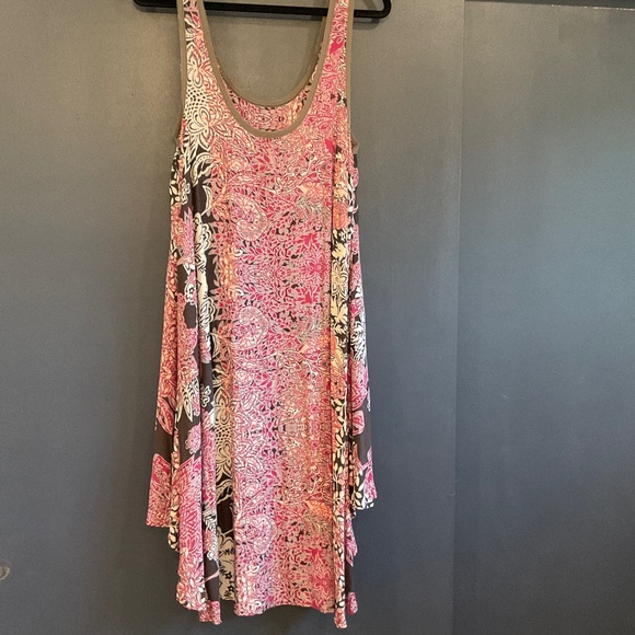 FREE PEOPLE DISTRESS BILEVEL DRESS - Picture 3 of 7